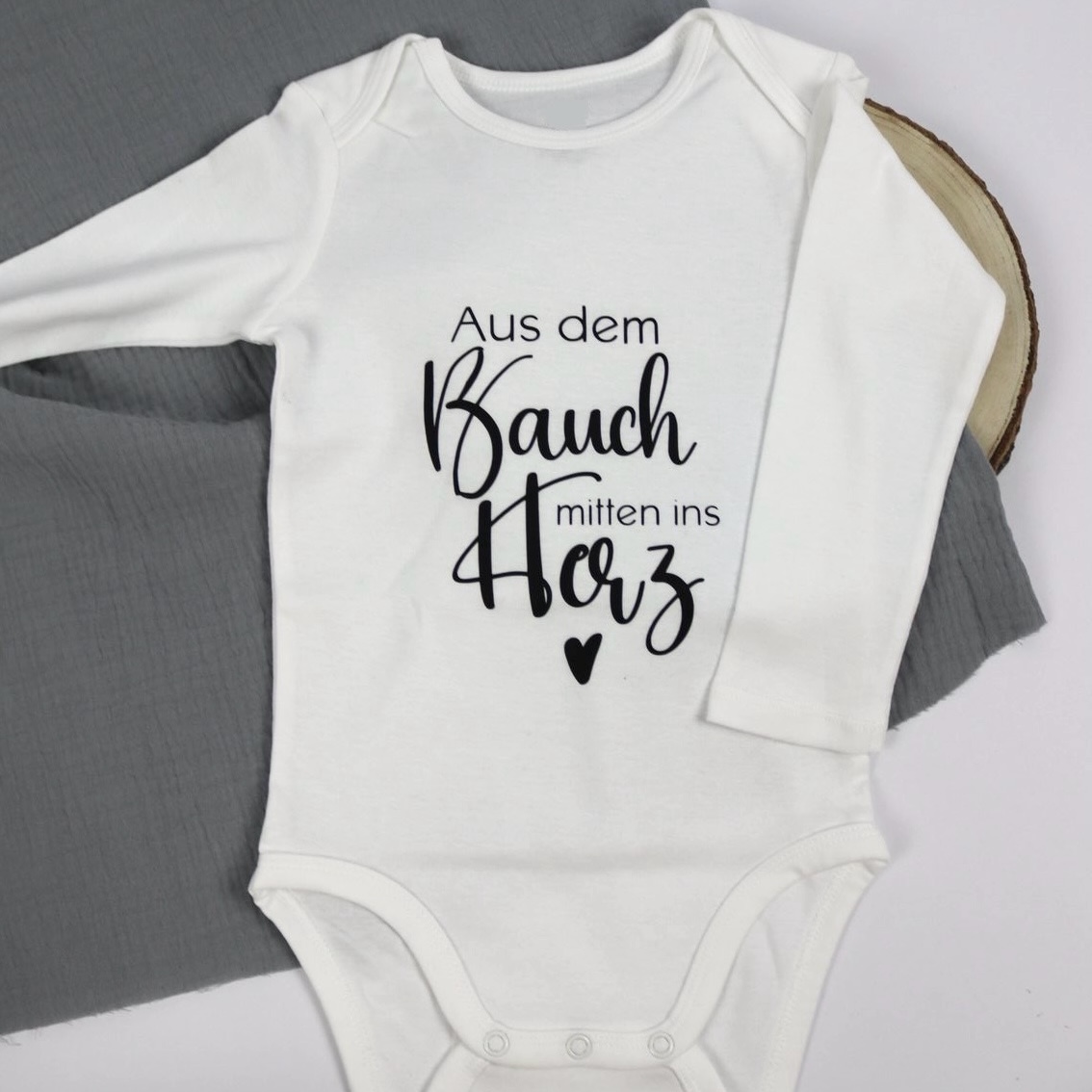 Babybody "Vom Bauch mitten ins Herz"