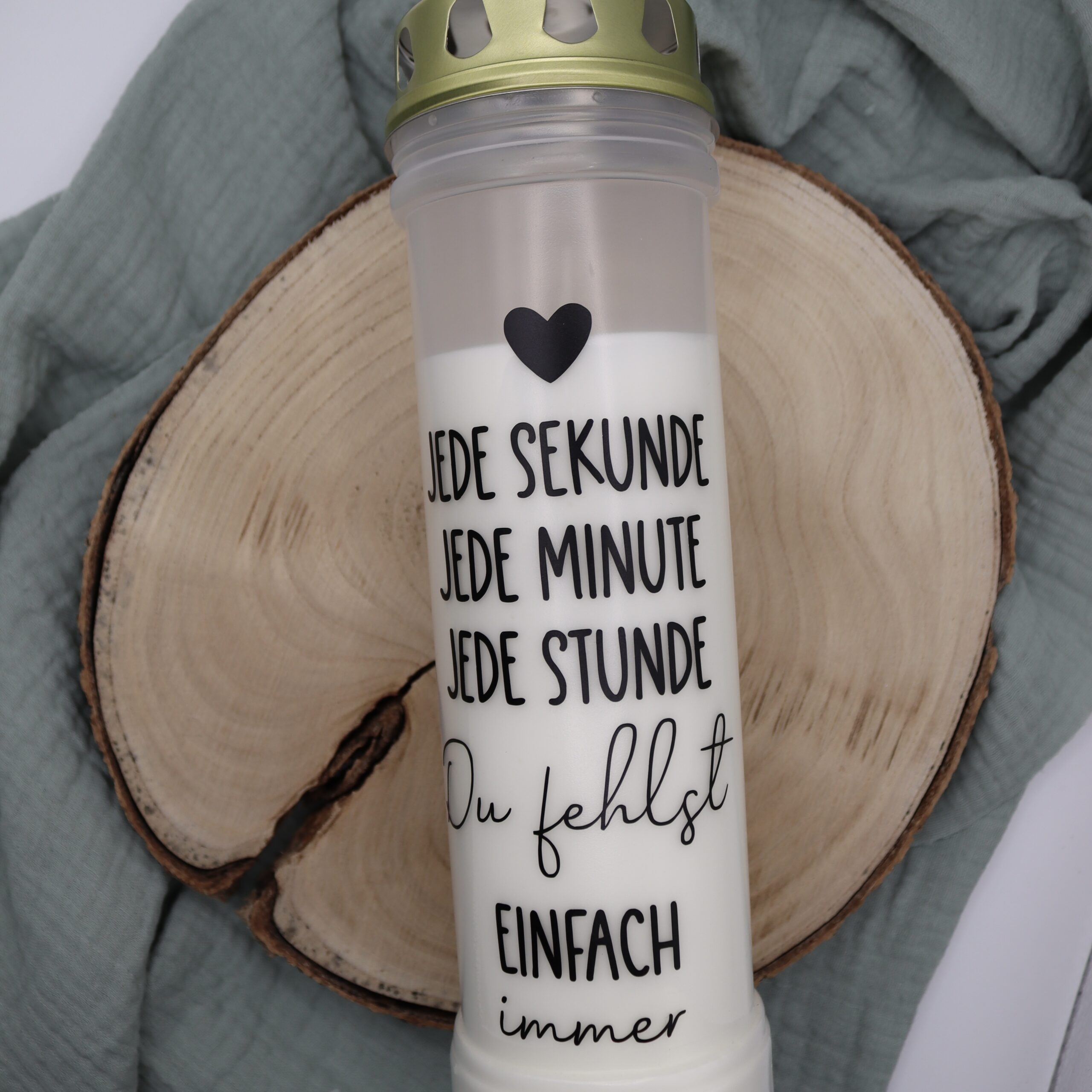 Grabkerze - Jede Sekunde