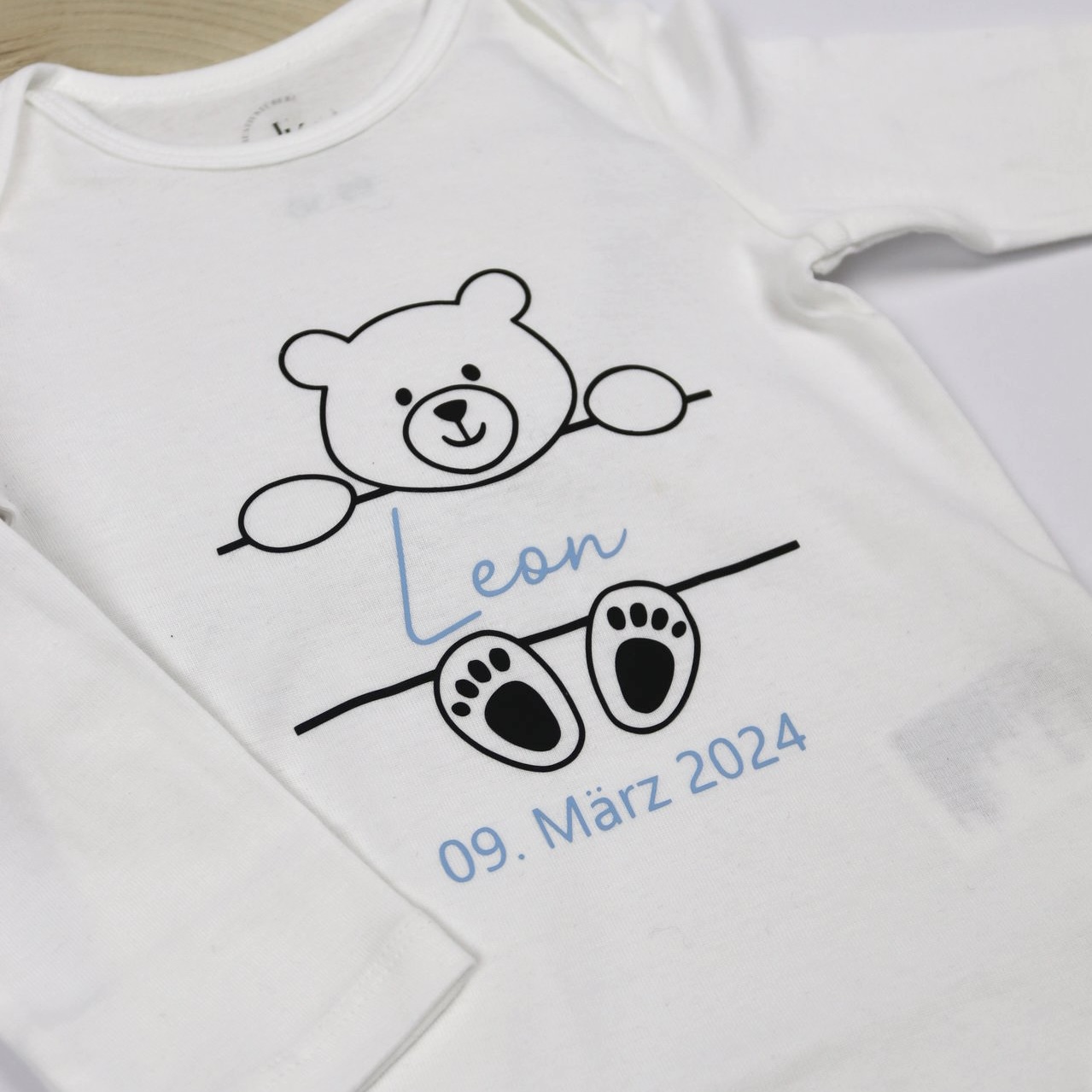 Babybody "Geburtsdaten" – Bild 2