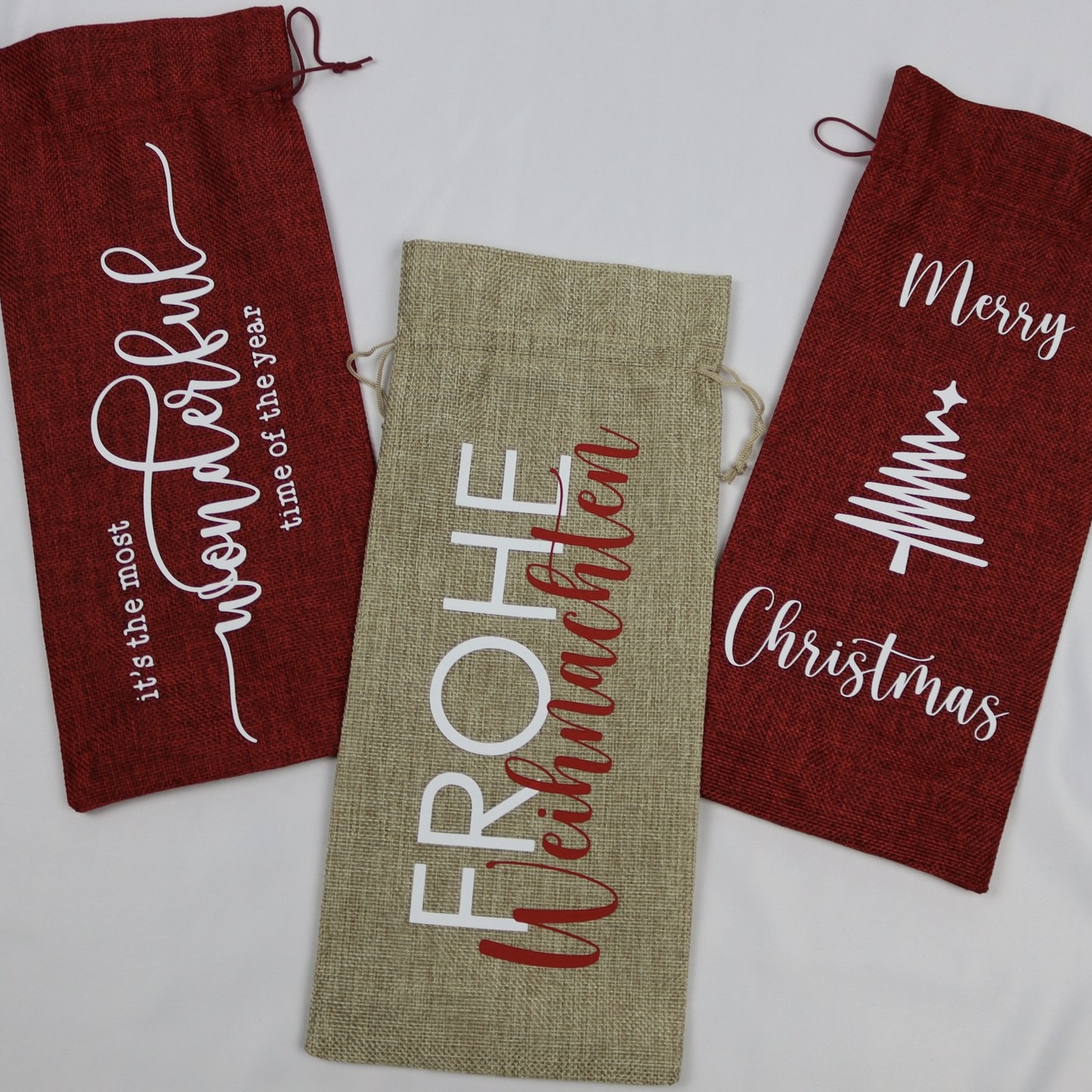 Weintasche "Weihnachten" – Bild 2