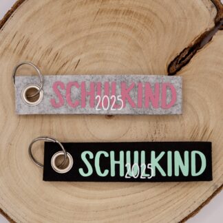 Schlüsselanhänger "Schulkind & Jahr"