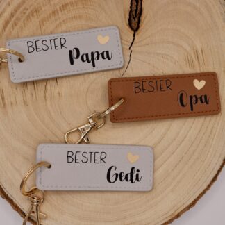 Schlüsselanhänger eckig