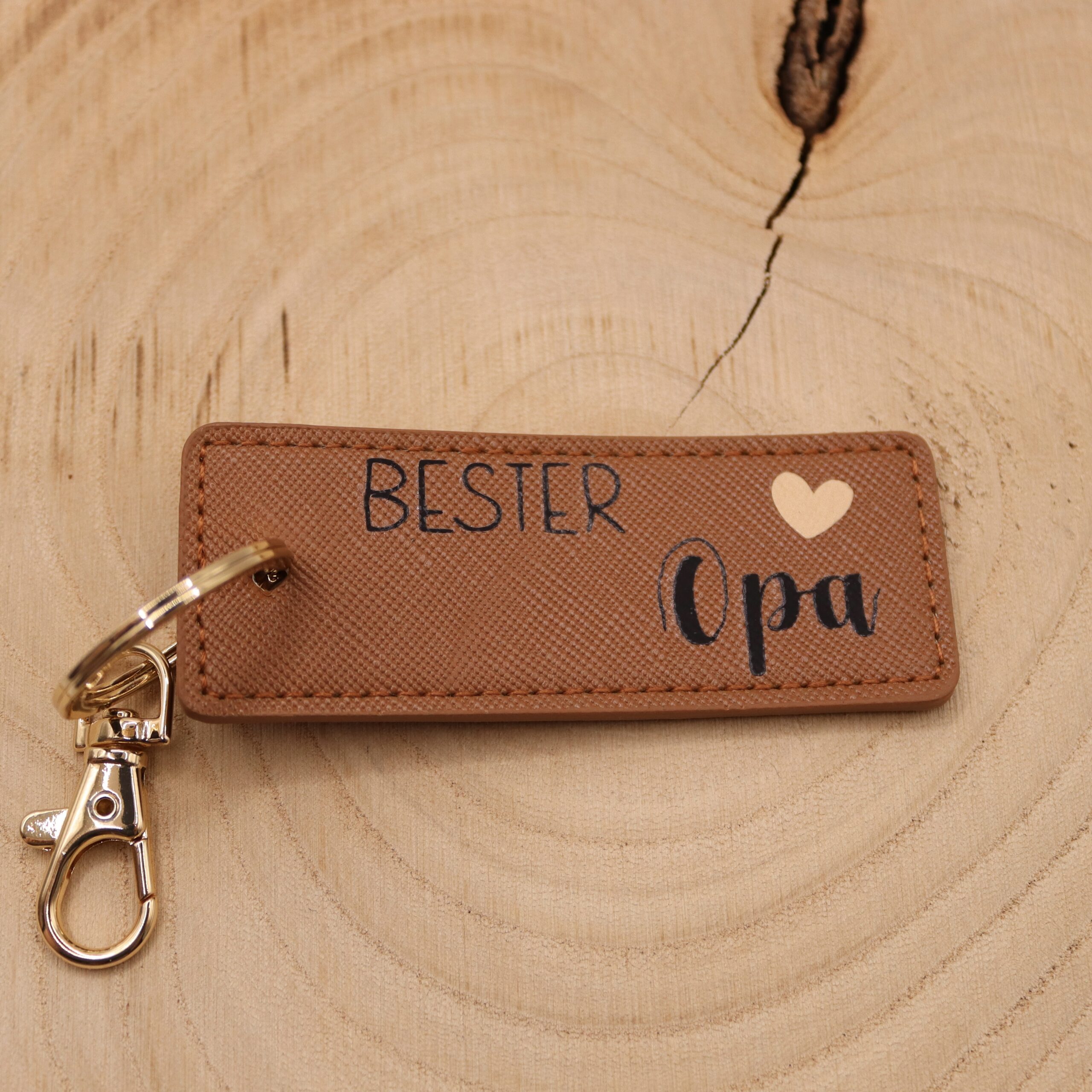 Schlüsselanhänger eckig – Bild 3